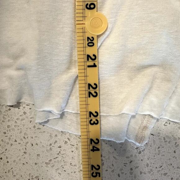 We The Free Rayon Linen Blend Layered White Tank Top M Boho - Picture 6 of 6